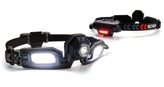 The STKR® FLEXIT Headlamp PRO 6.5 Hands-Free “HALO” Lighting with Comfort