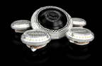 MPI - multi point, motion activated, garage ceiling lighting with 5 points of light - STKR Concepts