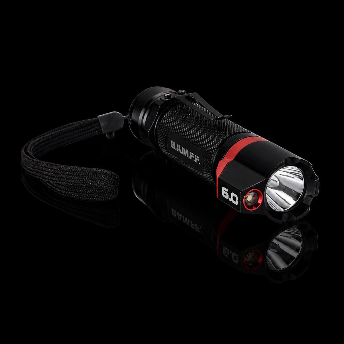 BAMFF 6.0 dual LED flashlight includes lanyard | STKR Concepts - striker flashlight