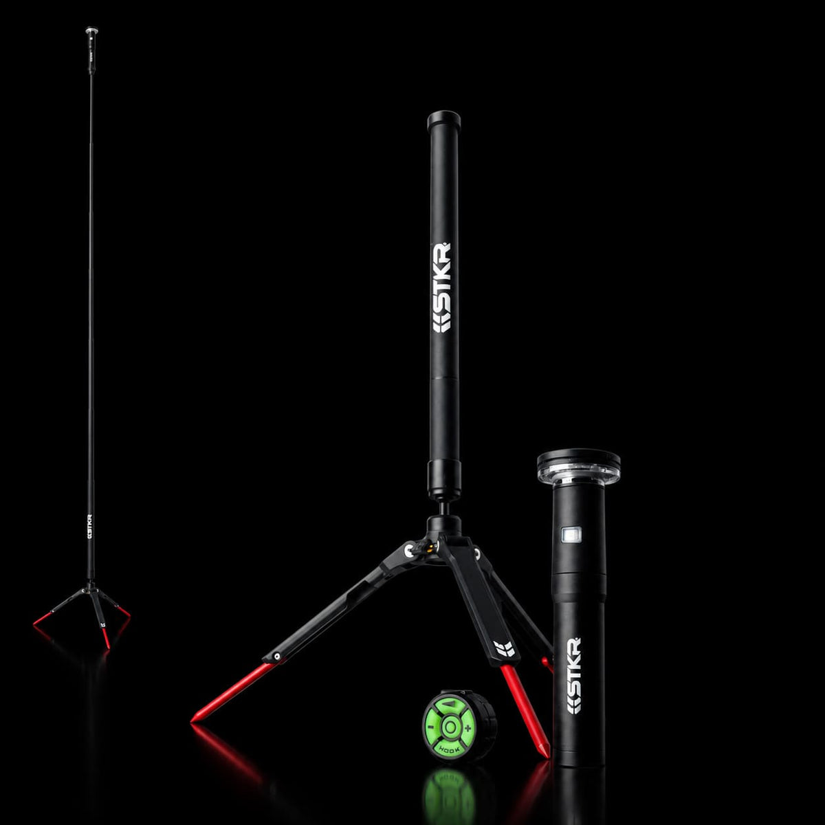 FLi-PRO 8' Telescoping Light with Removeable Flashlight & Wireless Remote