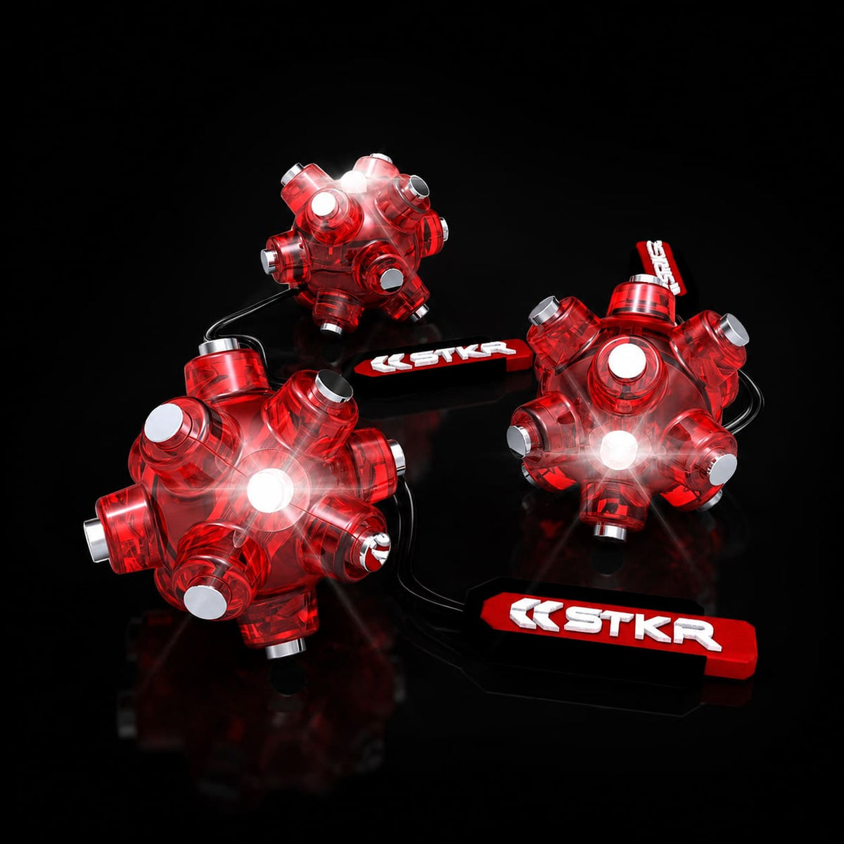 3 pack of Magnetic Light Mine | STKR Concepts - striker