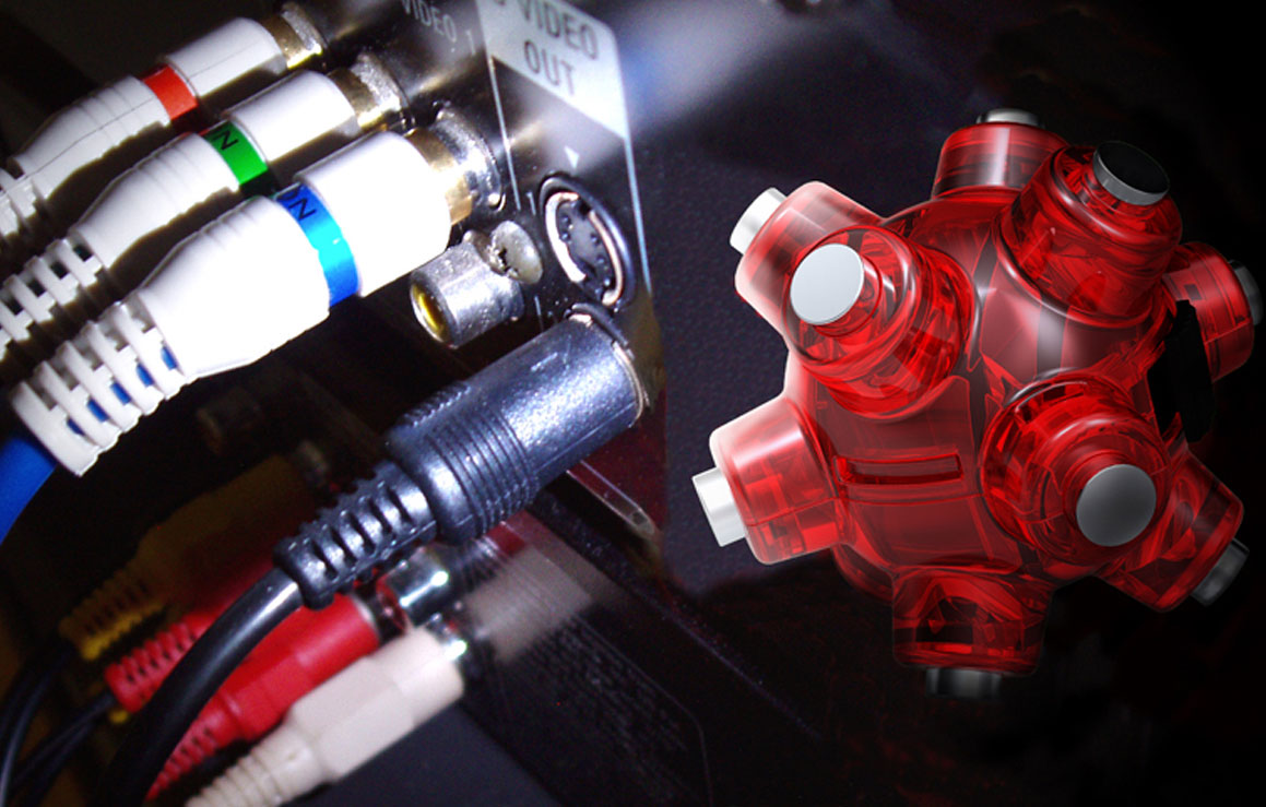 magnetic light mine use in home stereo wiring