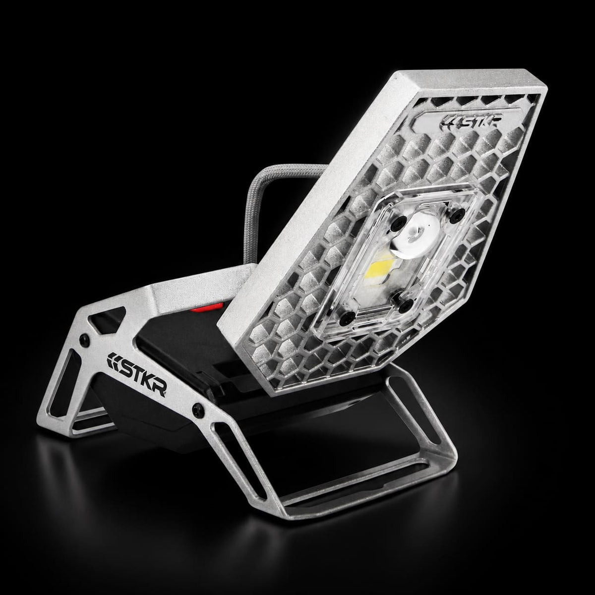 Hands-free rechargeable position-able aluminum light head - Mobile Task Light | STKR Concepts - striker