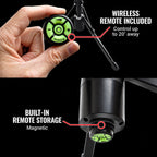 FLi OVER-LANDER 10' Telescoping Light wireless remote info diagram