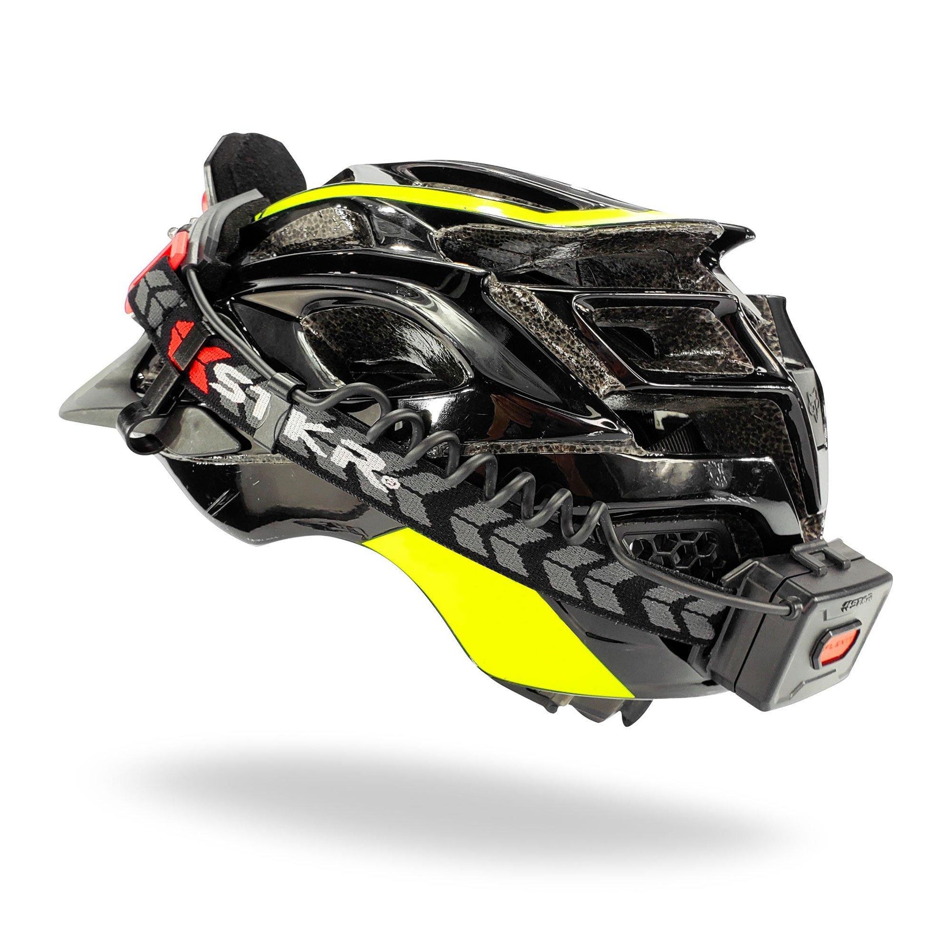 Use Headlamp Helmet Clips to mount FLEXiT Headlamp to bicycle helmet | STKR Concepts - striker